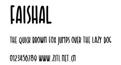 Faishal.ttf字體轉換器圖片
