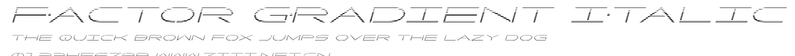 Factor Gradient Italic.ttf字體轉換器圖片
