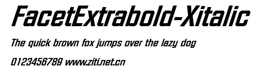 FacetExtrabold-Xitalic.ttf字體轉換器圖片