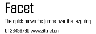 Facet.ttf字體轉換器圖片