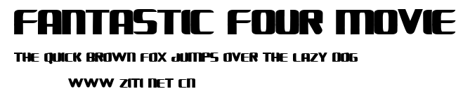FANTASTIC FOUR MOVIE.ttf