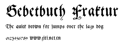 Gebetbuch Fraktur.ttf