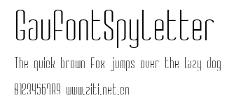 GauFontSpyLetter.ttf