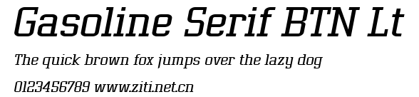 Gasoline Serif BTN Lt.ttf