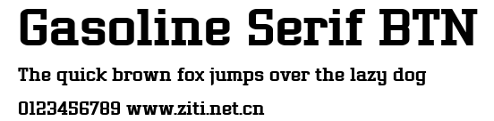 Gasoline Serif BTN.ttf