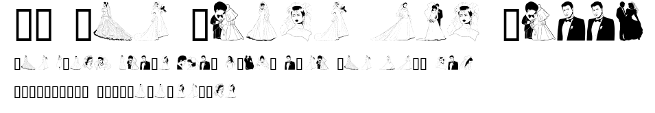 GE The Bride and Groom.ttf字體轉換器圖片