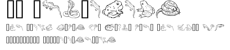 GE Reptibian.ttf字體轉換器圖片
