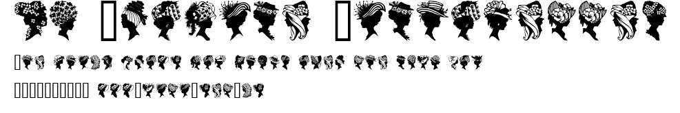 GE Profile Silhouettes.ttf字體轉換器圖片