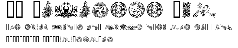 GE Japanese Art.ttf字體轉換器圖片