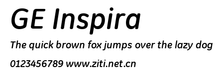 GE Inspira.ttf字體轉換器圖片