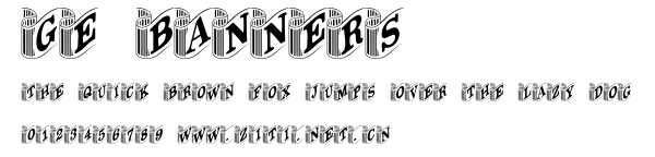 GE Banners.ttf字體轉換器圖片