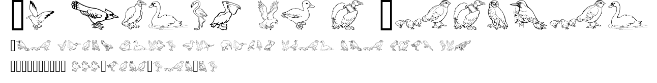 GE Birds of a Feather.ttf字體轉換器圖片