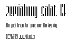 zemiakovy salat CE.ttf字體轉換器圖片