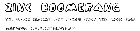 Zinc Boomerang.ttf