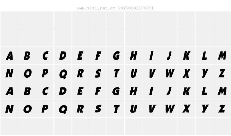 字符映射圖