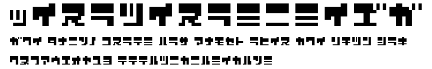 ZerozeronineKT.ttf字體轉換器圖片