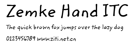 Zemke Hand ITC.ttf