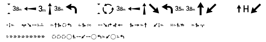 Zeichen Zweihundert Alt.ttf字體轉換器圖片
