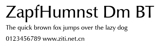 ZapfHumnst Dm BT.ttf