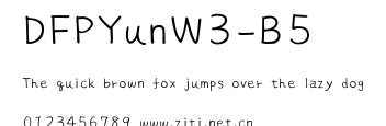 DFPYunW3-B5.ttf