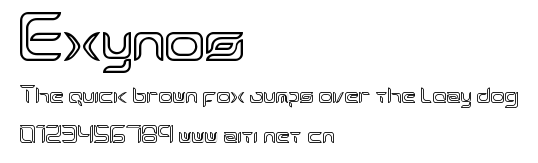 Exynos.ttf字體轉換器圖片