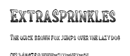 ExtraSprinkles.ttf字體轉換器圖片