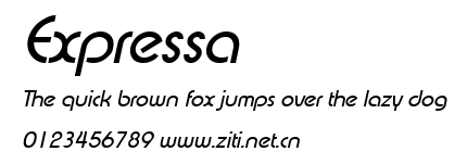 Expressa.ttf字體轉換器圖片