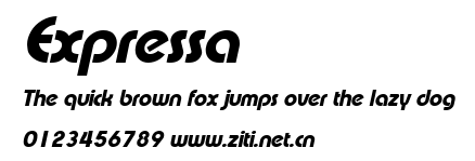 Expressa.ttf字體轉換器圖片