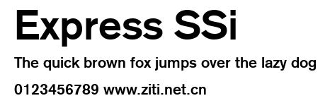 Express SSi.ttf字體轉換器圖片