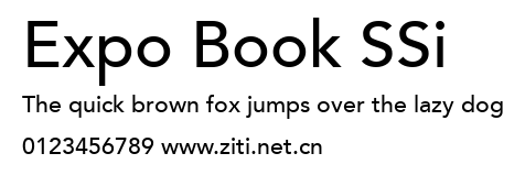 Expo Book SSi.ttf字體轉換器圖片