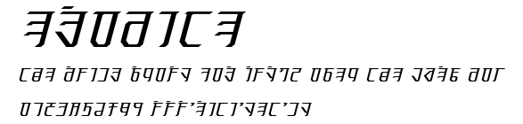 Exodite.ttf字體轉換器圖片