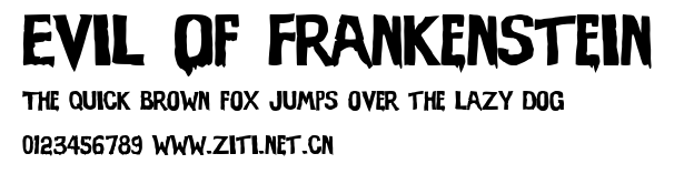 Evil Of Frankenstein.ttf