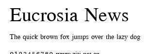 Eucrosia News.ttf