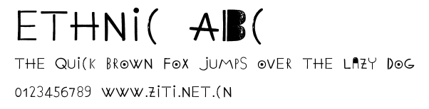 Ethnic ABC.ttf