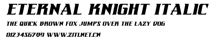 Eternal Knight Italic.ttf