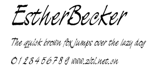 EstherBecker.ttf