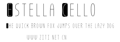 Estella Cello.ttf