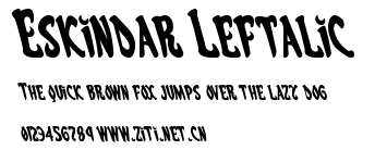 Eskindar Leftalic.ttf
