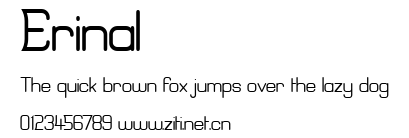 Erinal.ttf字體轉換器圖片