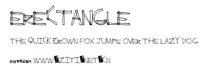 ErectAngle.ttf字體轉換器圖片