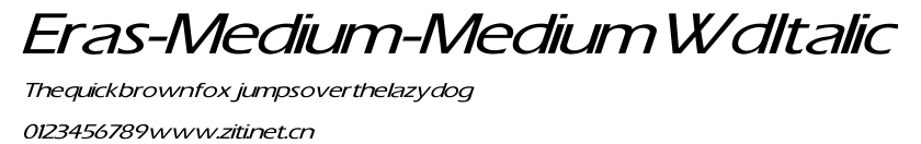 Eras-Medium-Medium Wd Italic.ttf