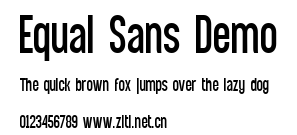 Equal Sans Demo.ttf