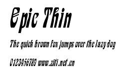 Epic Thin.ttf