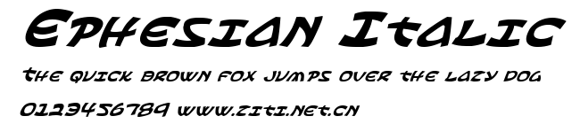Ephesian Italic.ttf
