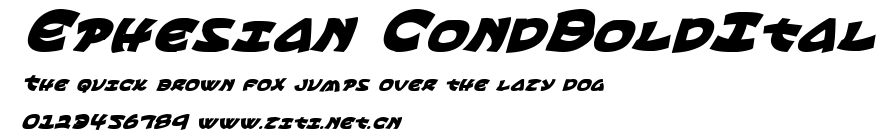 Ephesian CondBoldItal.ttf