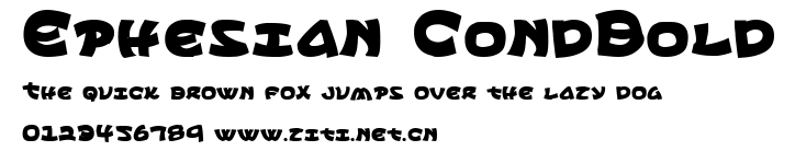 Ephesian CondBold.ttf
