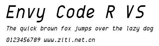 Envy Code R VS.ttf