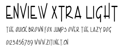 Enview Xtra Light.ttf