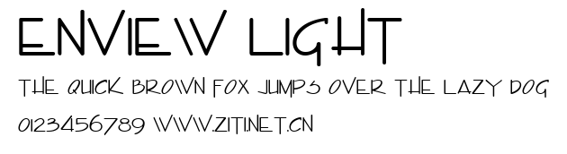 Enview Light.ttf