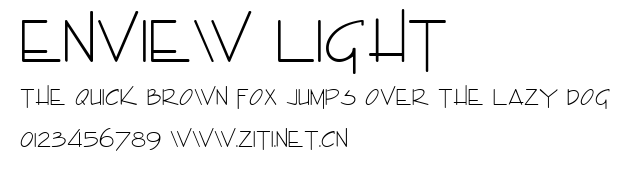 Enview Light.ttf